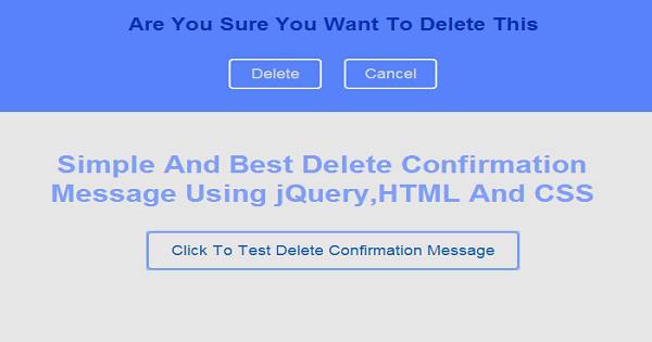 32 Style Confirm Box Javascript Modern Javascript Blog