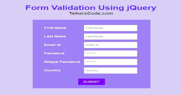 select option jquery validation