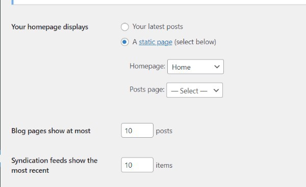 How To Change Front Page In WordPress