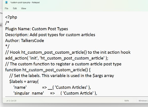 How To Create Custom Post Type In WordPress Programmatically