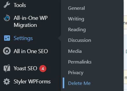 How To Delete A WordPress Account