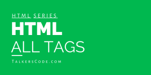 HTML All Tags