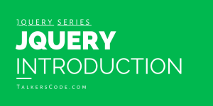 jQuery Introduction