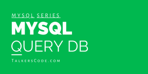 MySQL Query DB