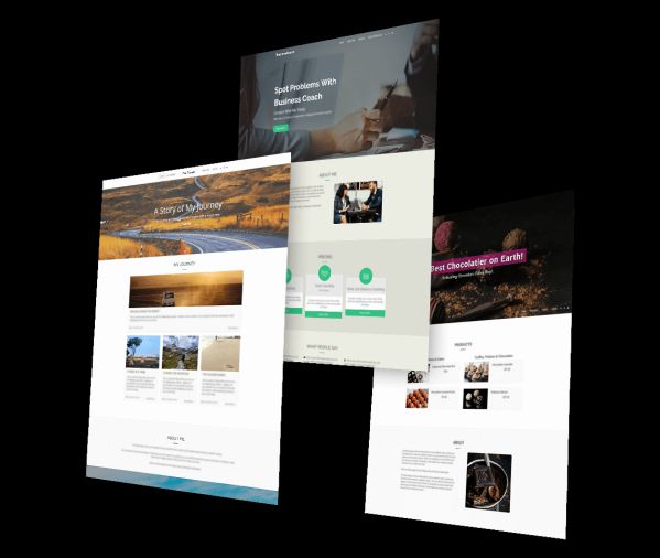 SITE123 templates