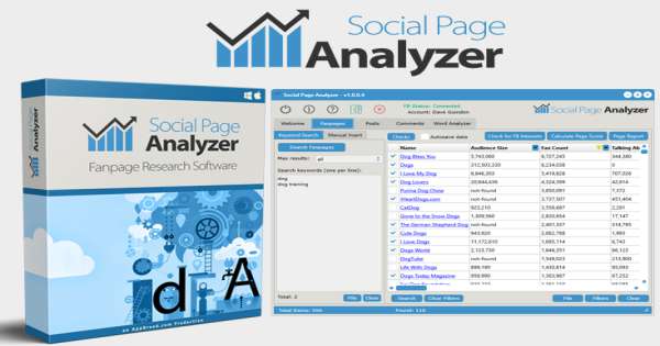 Social Page Analyzer Review - Facebook Fanpage Research Software