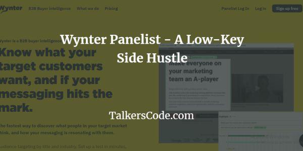 Wynter Panelist - A Low-Key Side Hustle